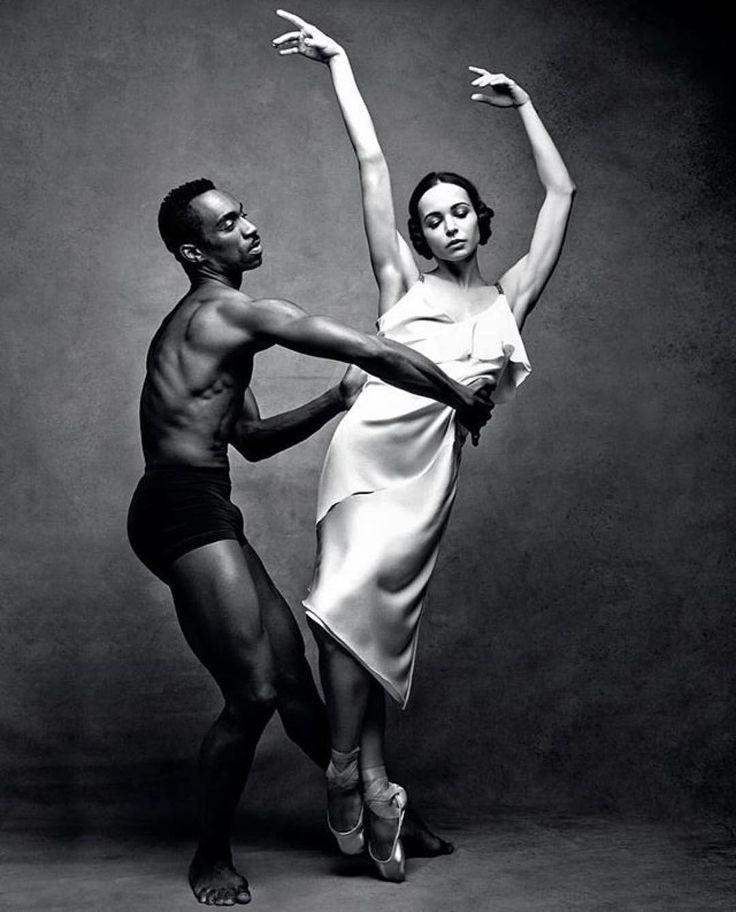 736x912, 84 Kb / балерина, платье, пуанты, танцор, диана вишнева, десмонд ричардсон, ч/б