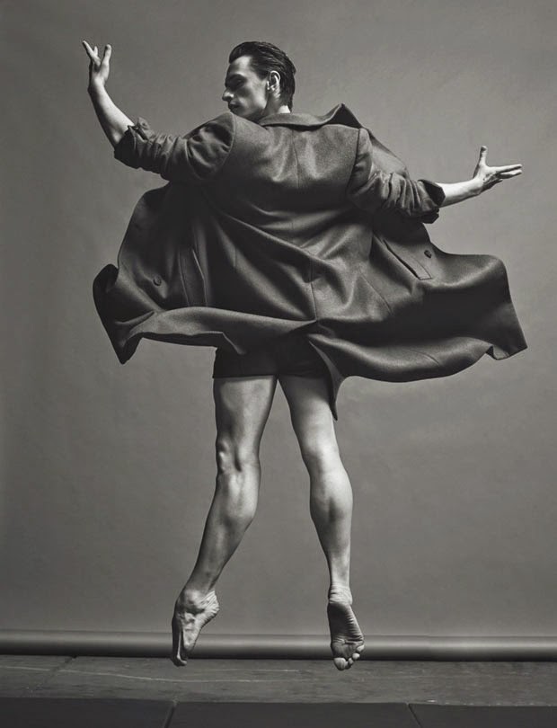 620x810, 45 Kb / балерун, пиджак, Полунин, ч/б