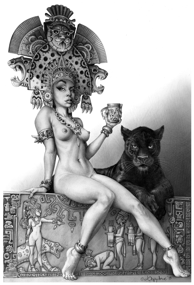 672x990, 364 Kb / кубок, пантера, loopydave, ацтеки