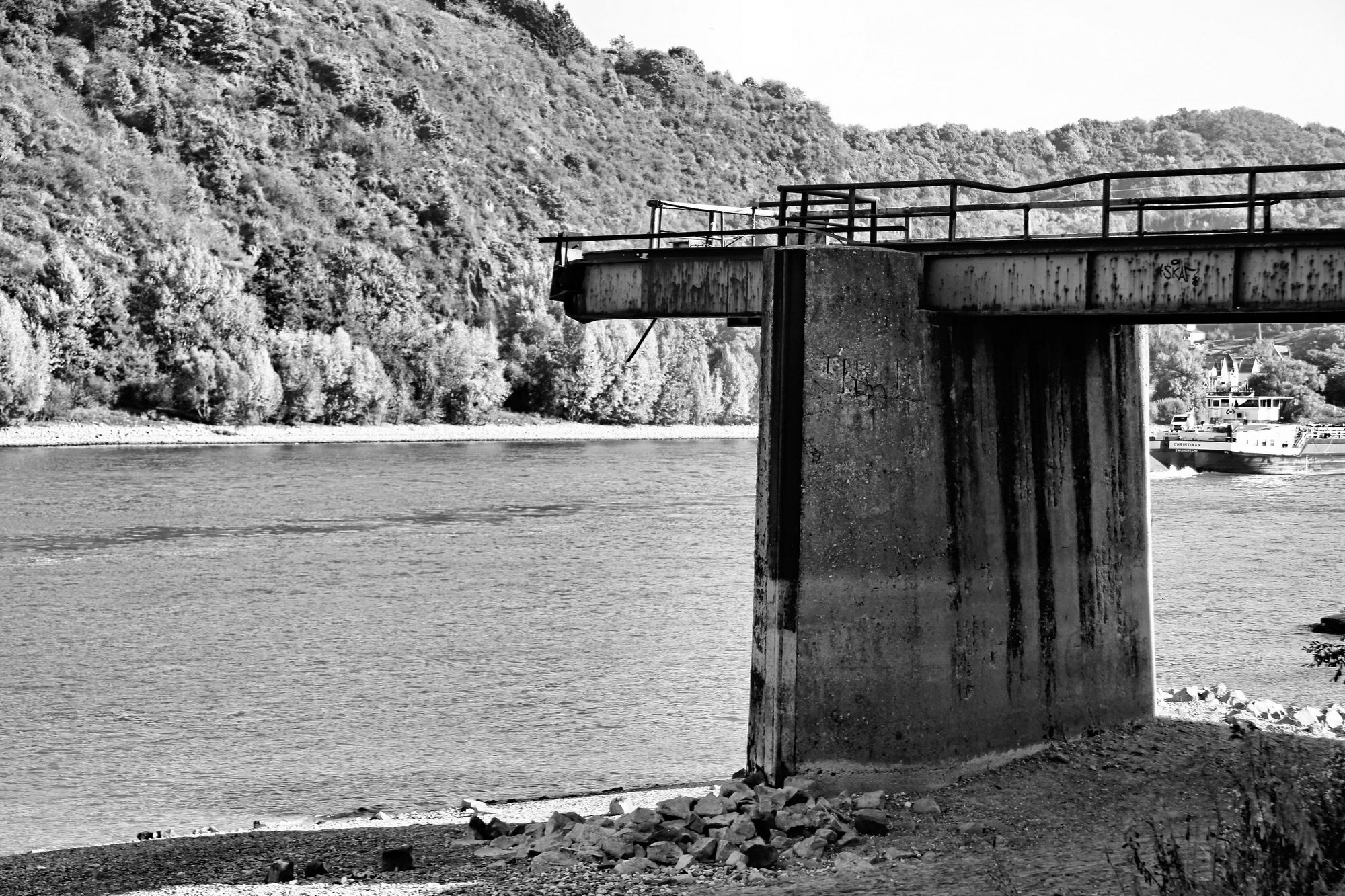 2000x1333, 621 Kb / мост, река, Рейн, UdoChristmann