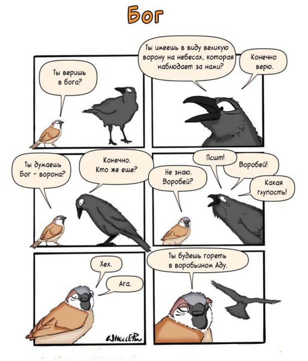 1028x1202, 139 Kb / воробей, ворона, бог