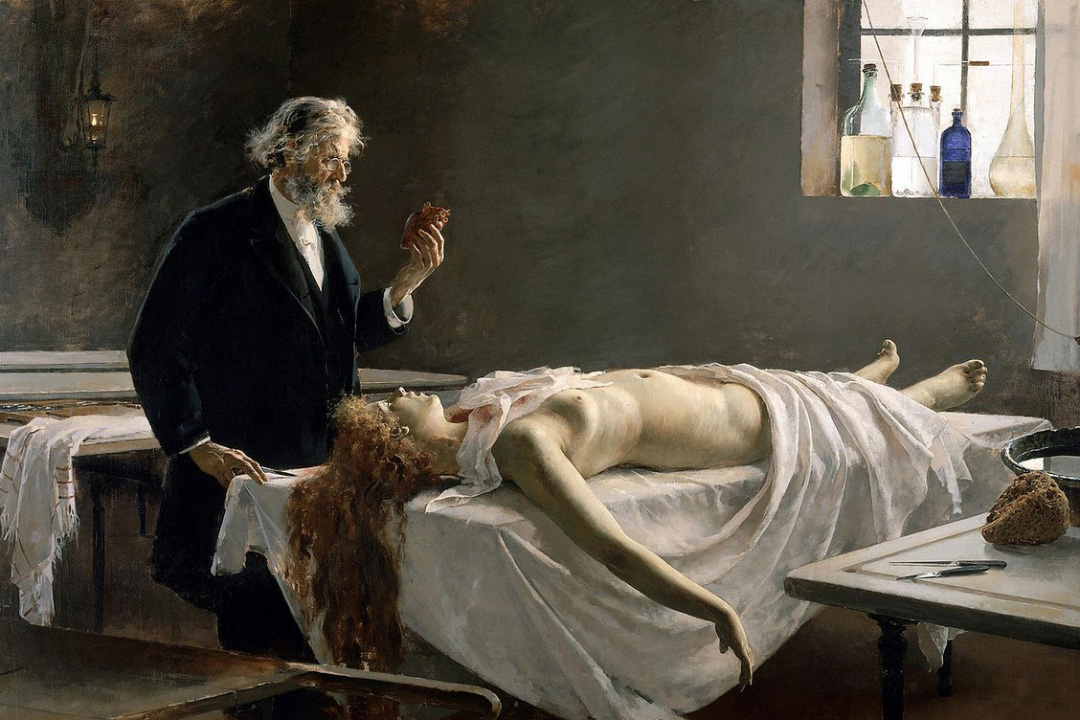 1080x720, 285 Kb / доктор, труп, сердце, морг, Энрике Симоне Ломбардо