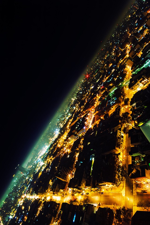 640x960, 174 Kb / ночь, улицы, свет, горизонт, завален