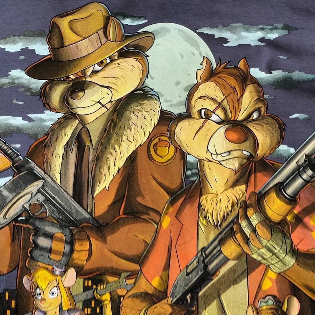 1020x1020, 207 Kb / Чип, Дейл, брутальность