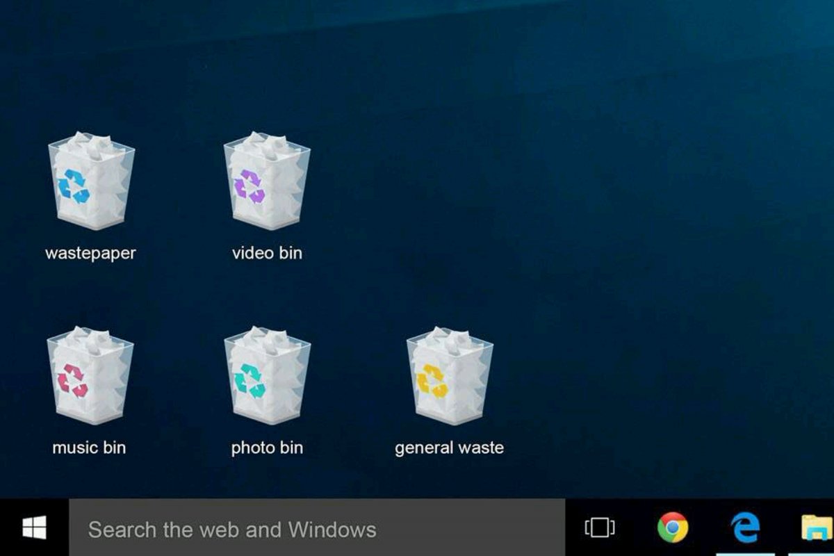 1200x800, 59 Kb / корзины, мусор, разделение