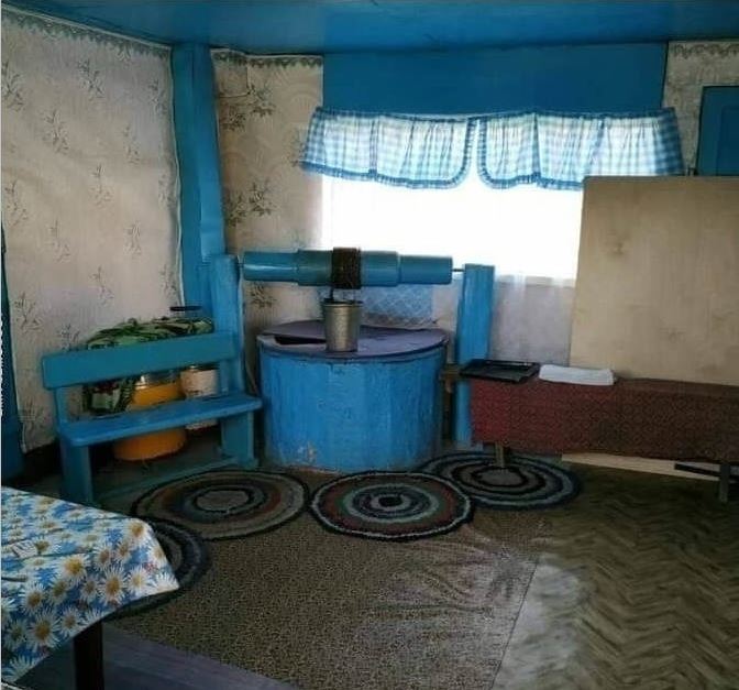 672x627, 69 Kb / колодец, синий