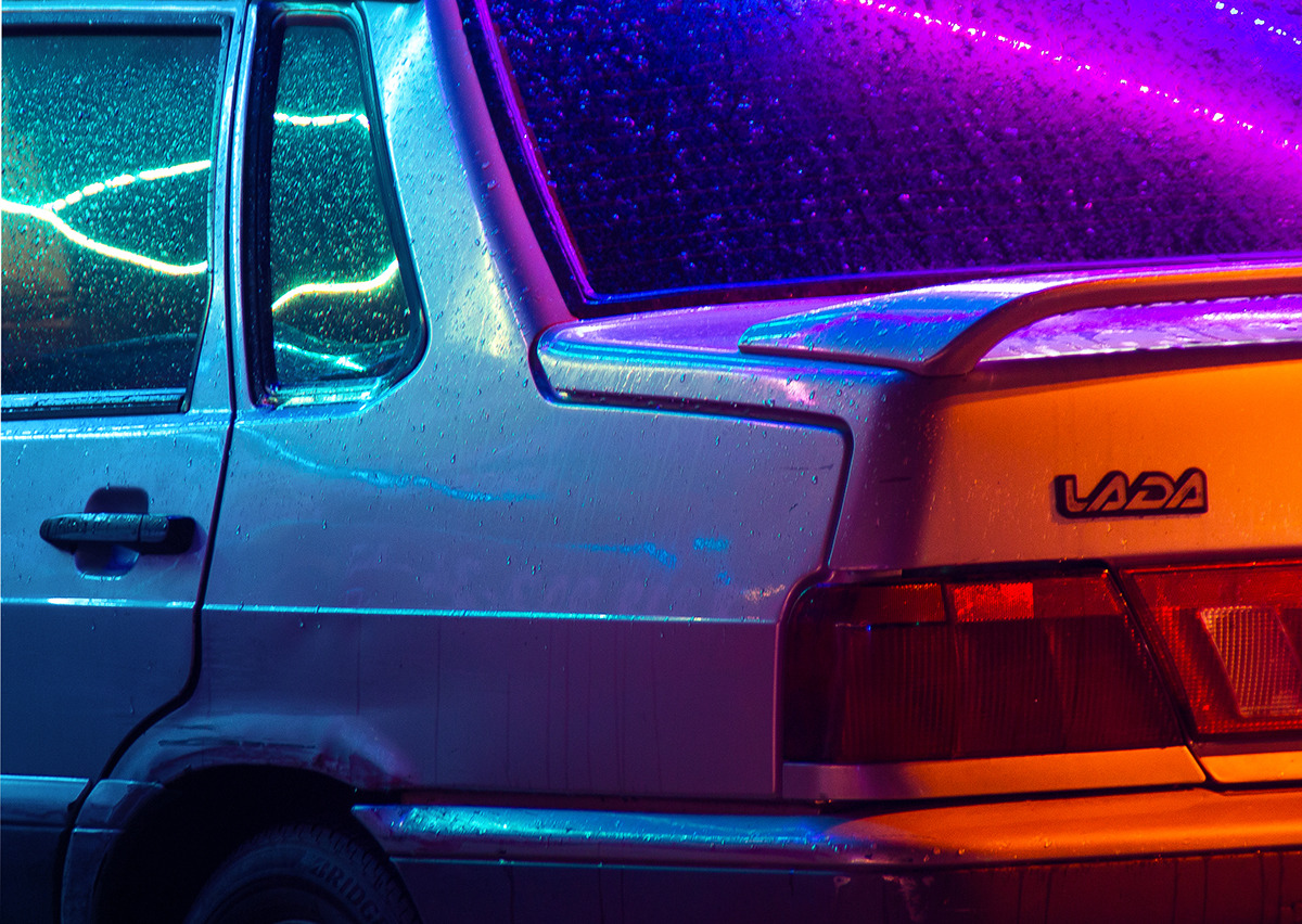 1200x852, 467 Kb / лада, жигули, автомобиль, капли, мокрая