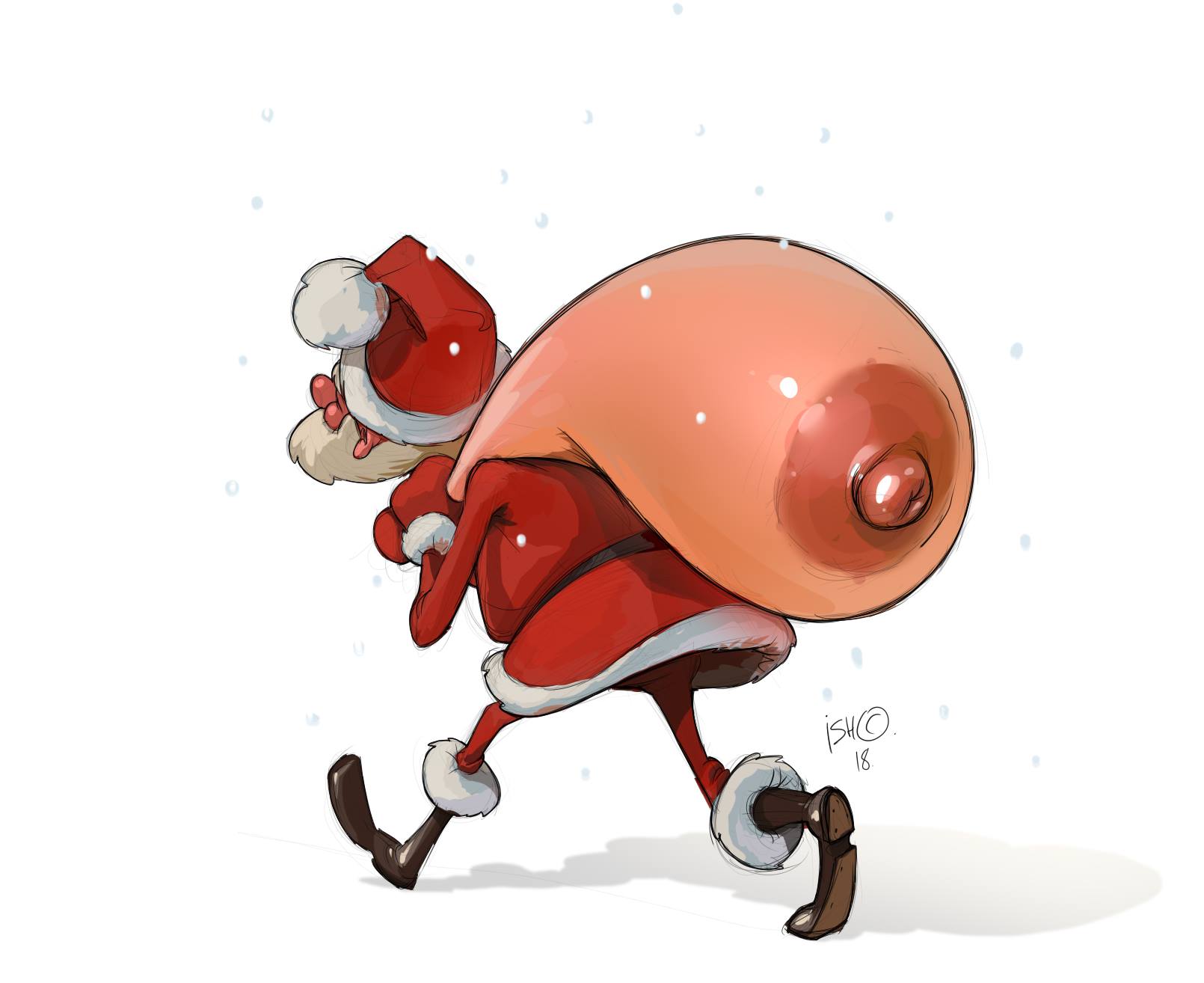 1610x1314, 85 Kb / Дед Мороз, сиська, Сергей Ишмаев