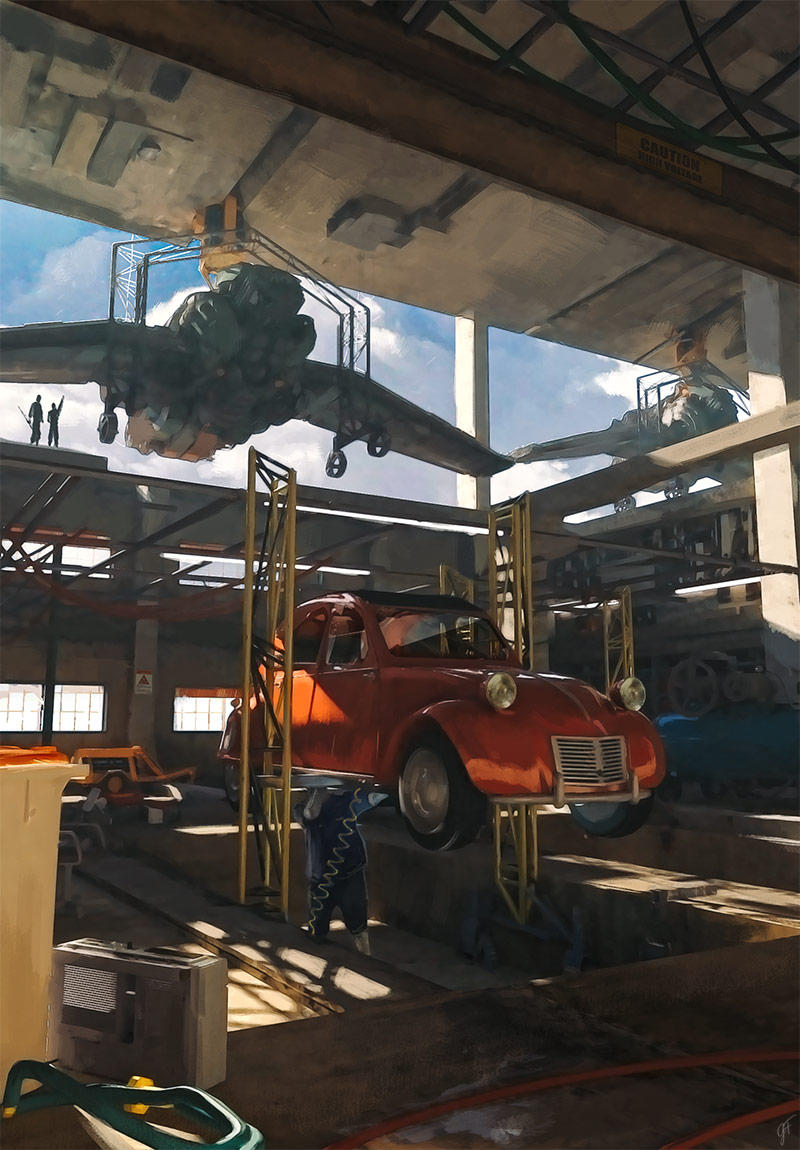 800x1150, 144 Kb / Ситроен, истребитель, gregmks