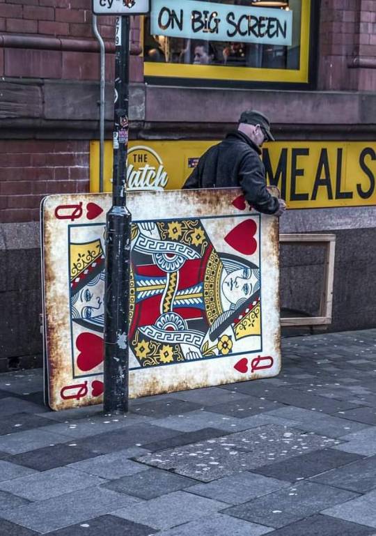 540x769, 77 Kb / дама, черви, карта