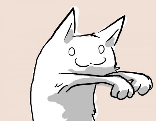 500x386, 19 Kb / трилогия кошки