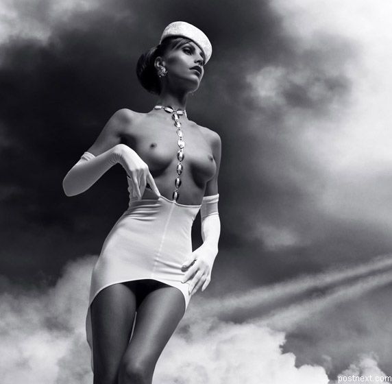 572x560, 32 Kb / платье, ч/б