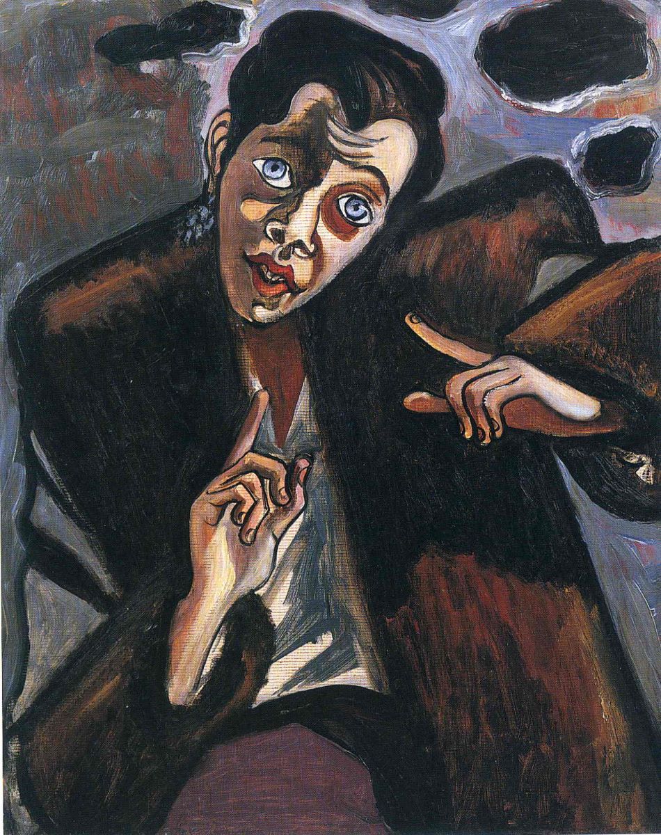 950x1200, 293 Kb / Алиса Нил, Мужчина в пиджаке, рисунок