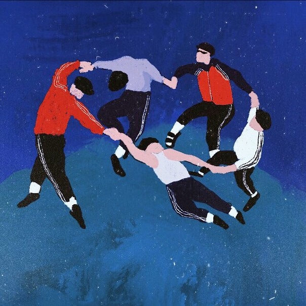 604x604, 103 Kb / танец, гопота, матисс, рисунок