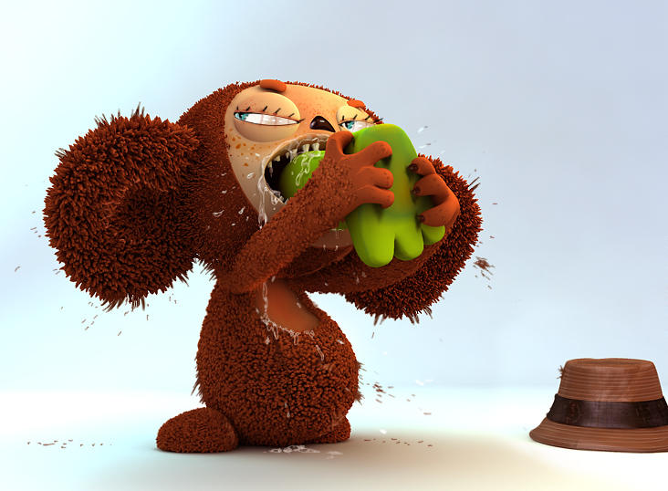 732x538, 200 Kb / Че, Чебурашка, 3D