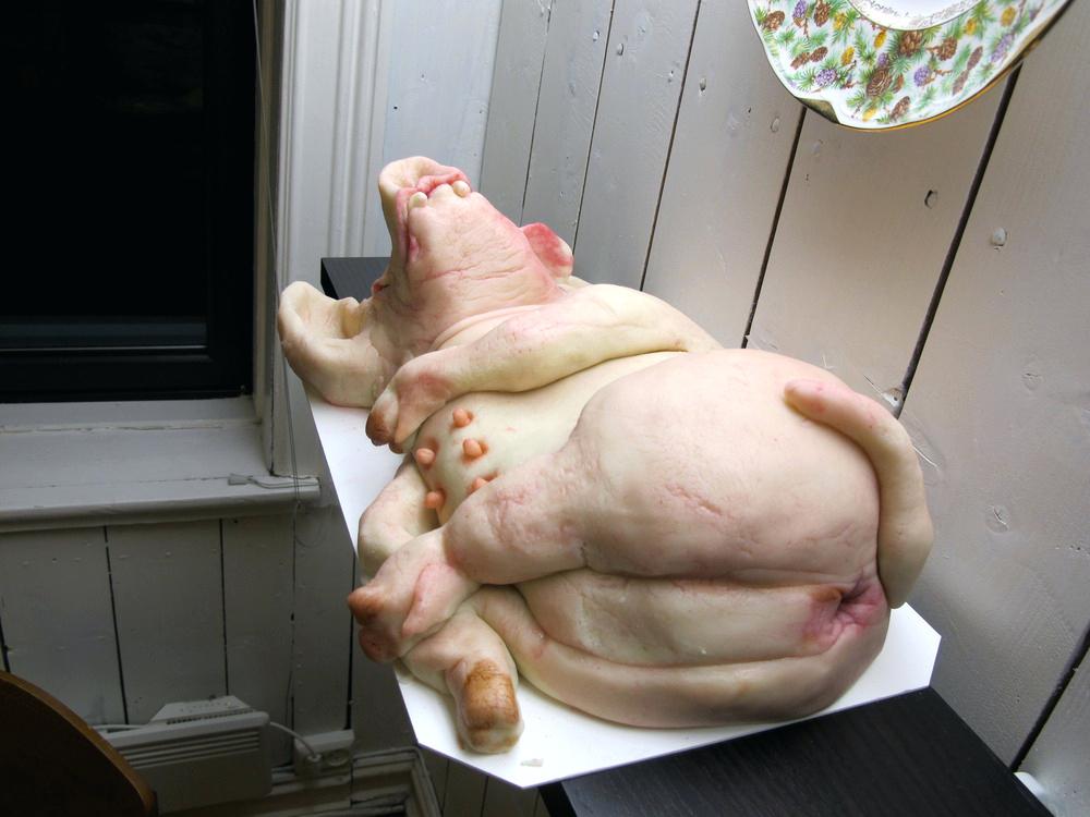 1000x750, 67 Kb / торт, свинья, марципан, жопа