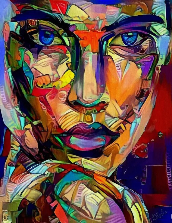 571x741, 154 Kb / девка, портрет, рисунок