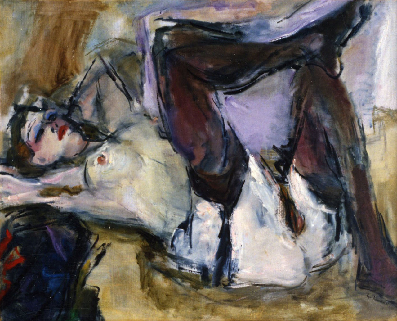 1280x1034, 400 Kb / девка, чулки, пизда, рисунок, мазня