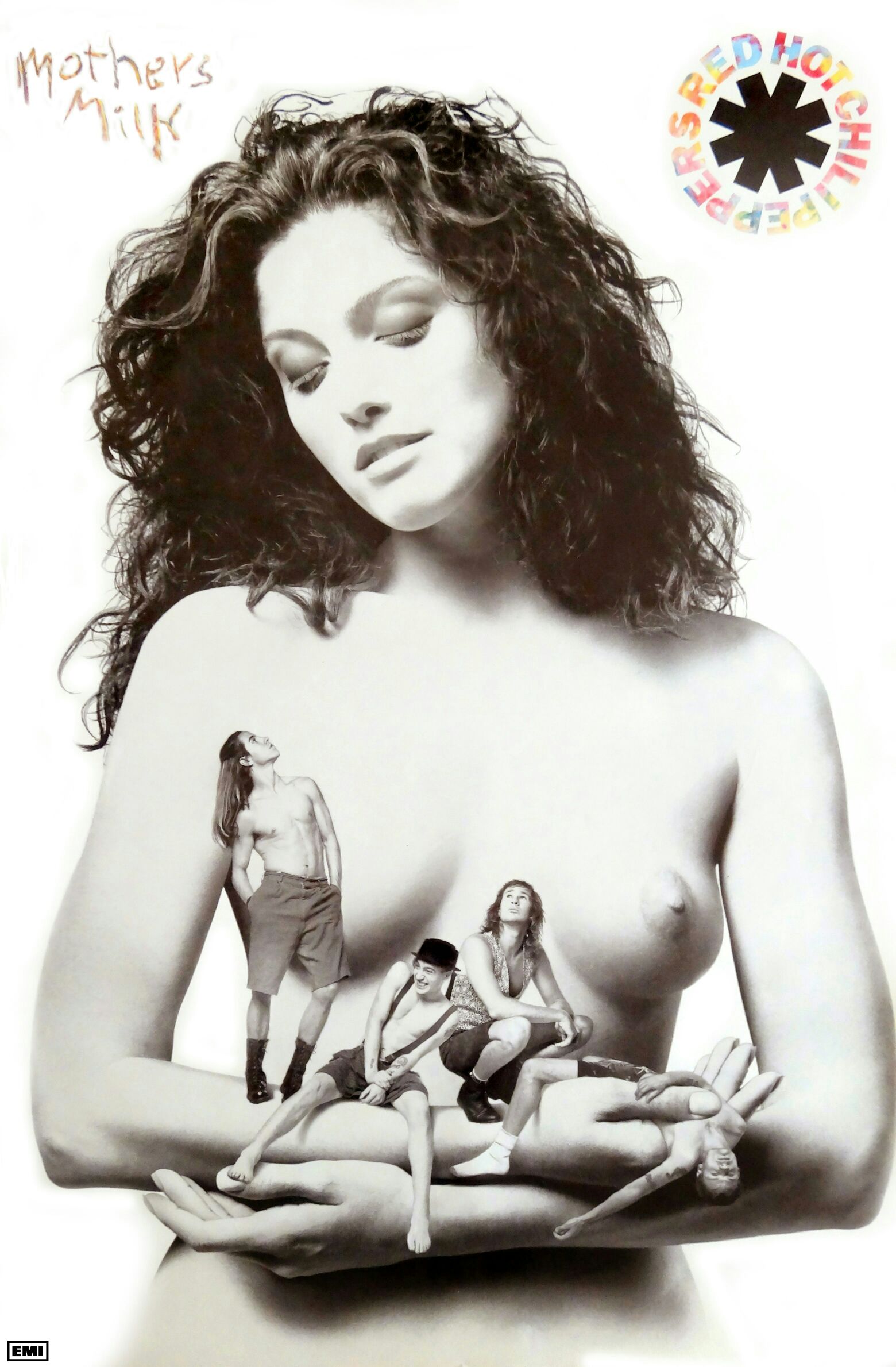 1560x2379, 312 Kb / Rhcp, mothers milk, альбом, музыка