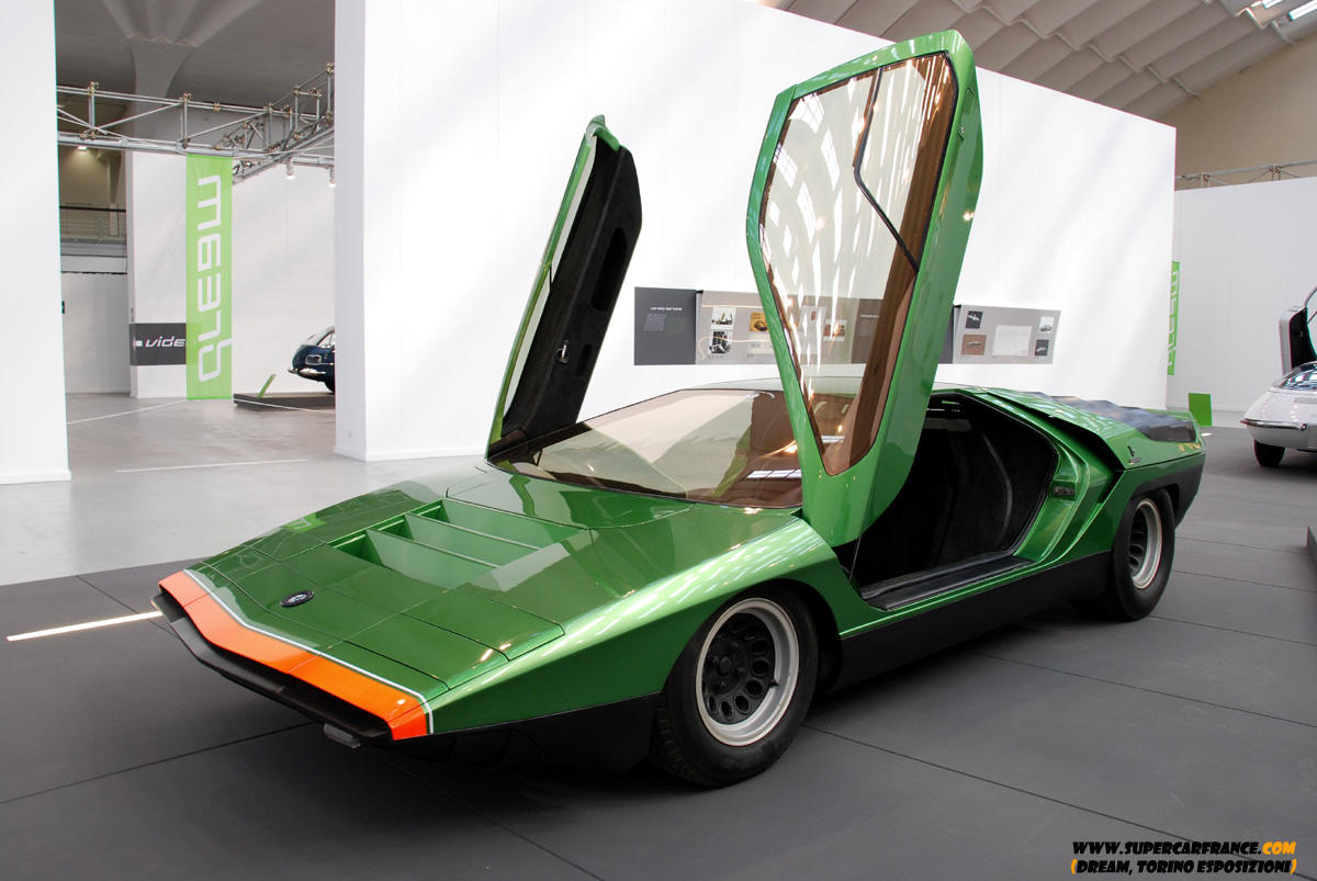 1200x803, 109 Kb / Alfa Romeo Carabo, автомобиль, классика, ретро, спорткар, концепт