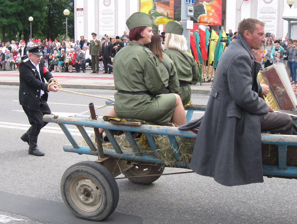 1200x904, 251 Kb / телега, военные, немец, баян, лида, политота, победобесие