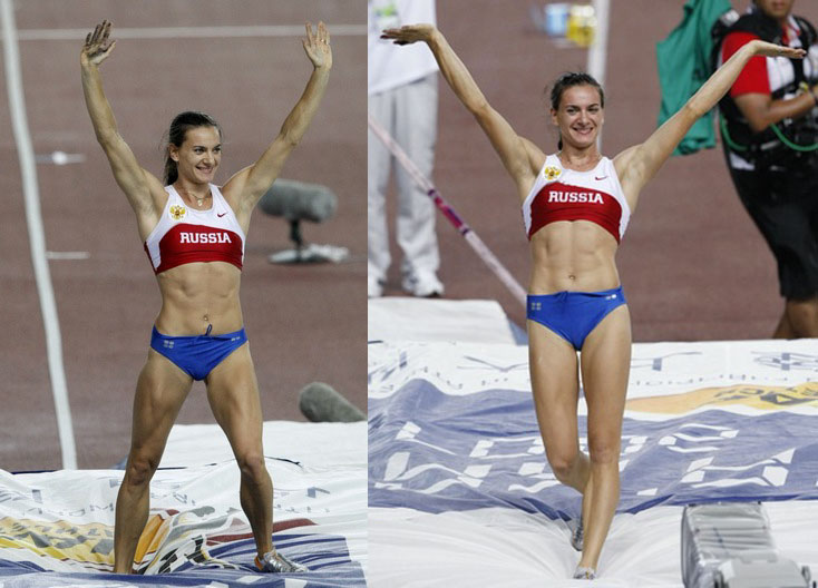 734x528, 77 Kb / исинбаева, осака, 2007