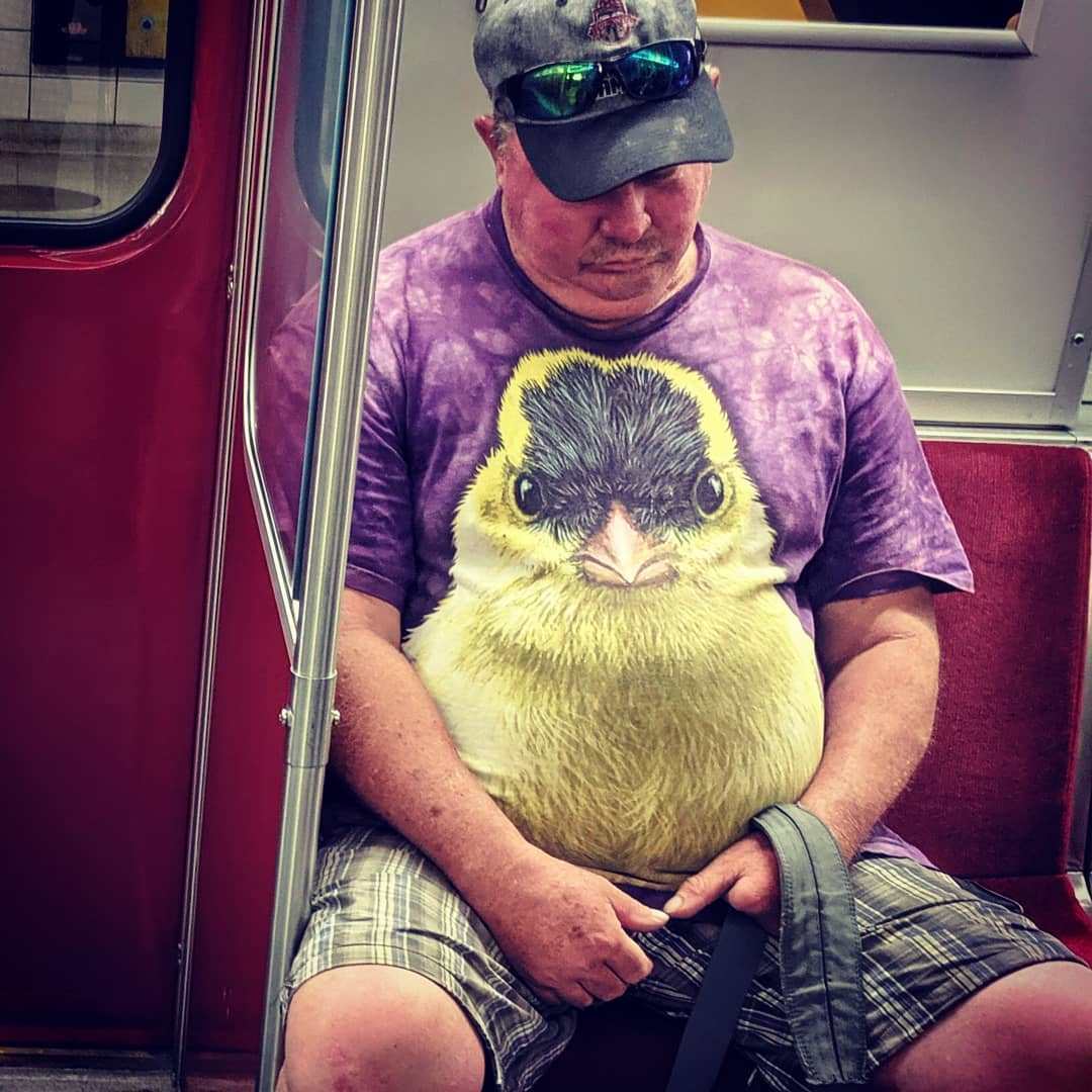 1080x1080, 113 Kb / птица, метро, очки, мужик, принт