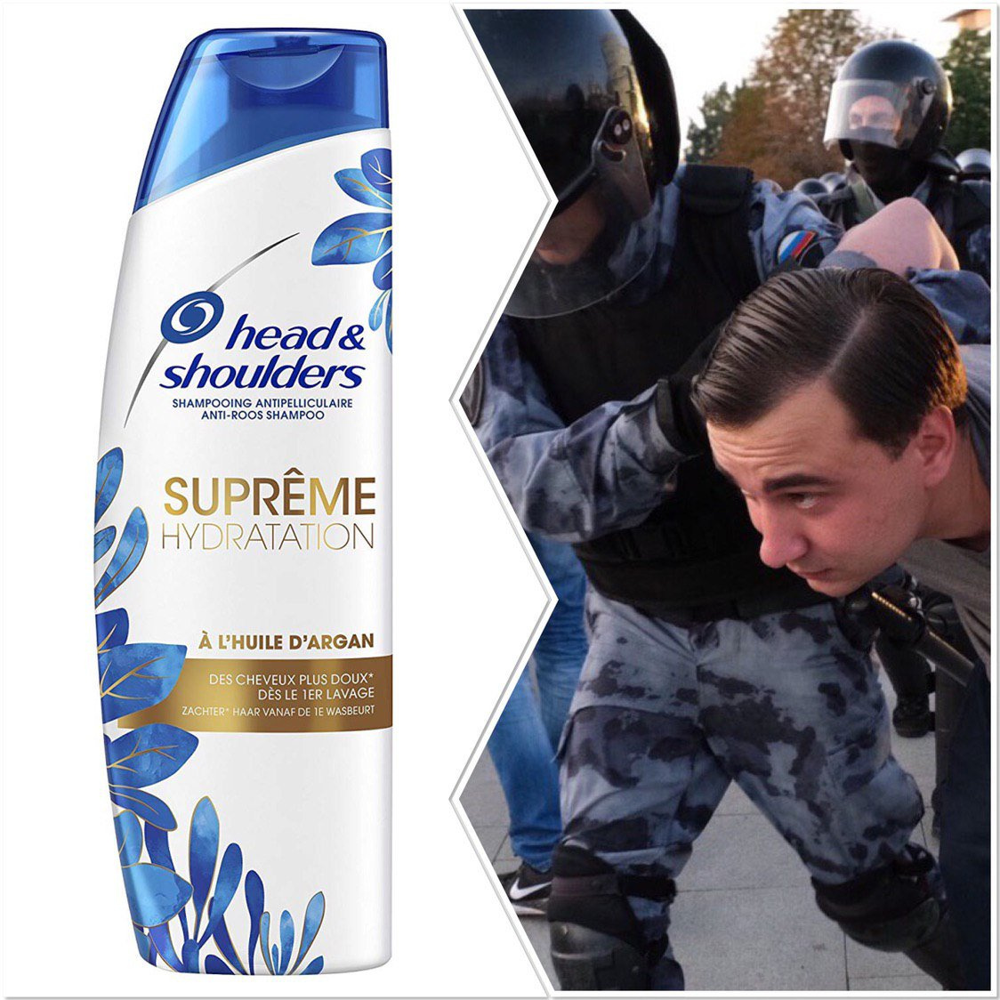 1124x1124, 329 Kb / шампунь, перхоть, омон, реклама, политота, задержание, протесты, жданов