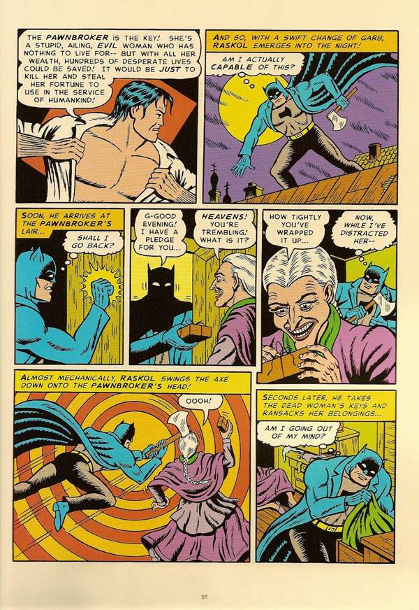 600x872, 128 Kb / достоевский, раскольников, бетмен