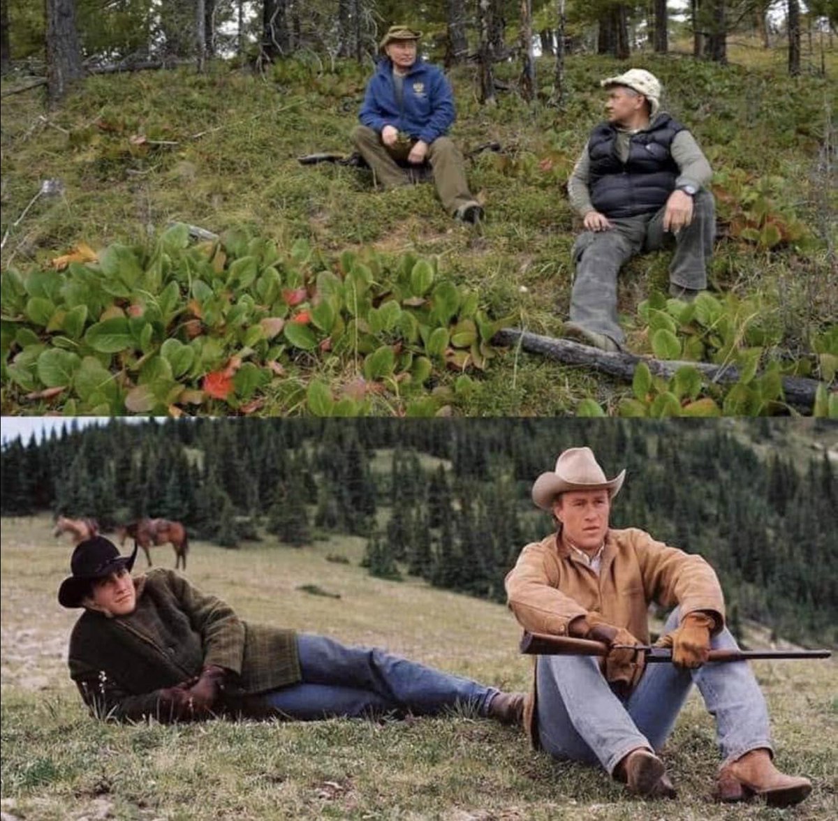 1200x1176, 261 Kb / Горбатая гора, Путин, политота