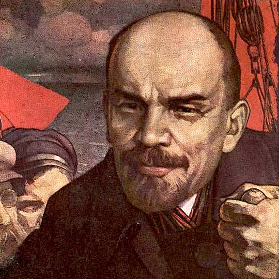 576x576, 176 Kb / ленин, handjob, взгляд, рисунок