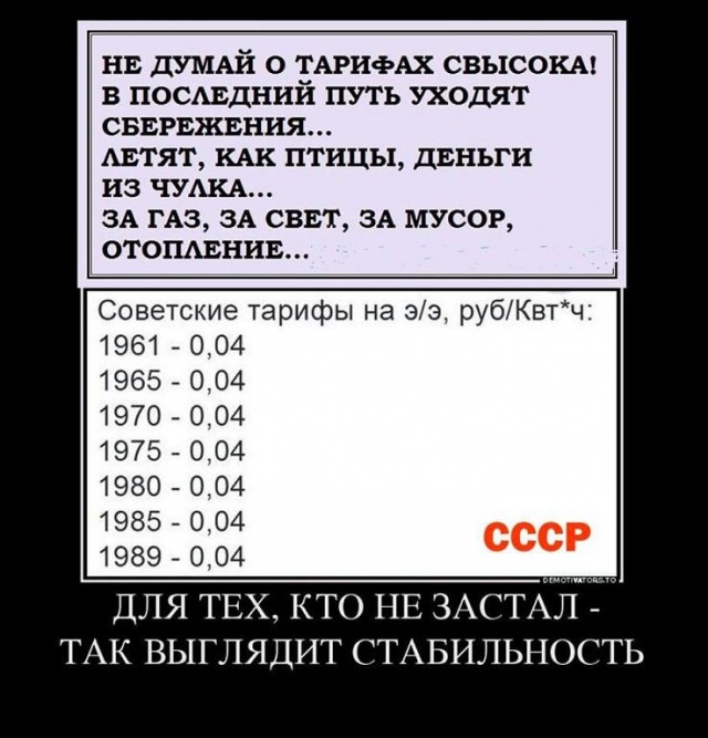 640x667, 84 Kb / стабильность, тарифы, ссср