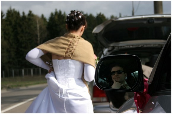 580x386, 39 Kb / невеста, зеркало