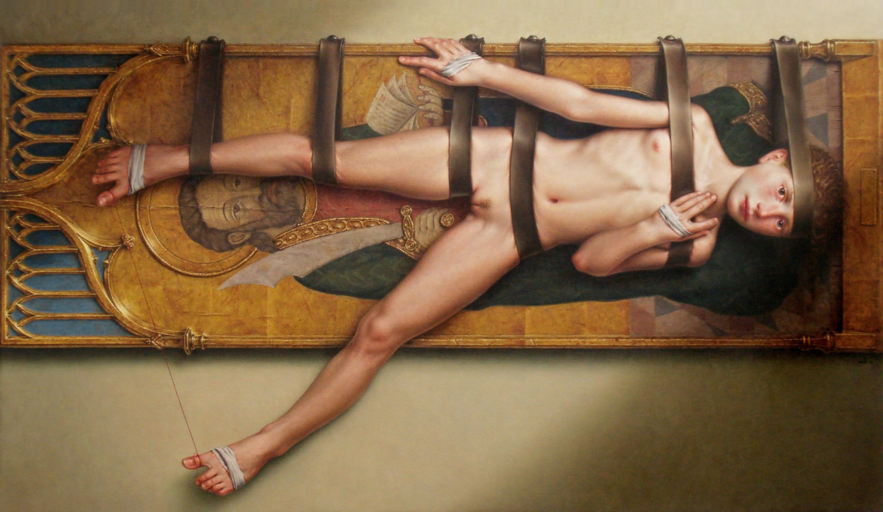 1280x743, 218 Kb / икона, женщина, ремни