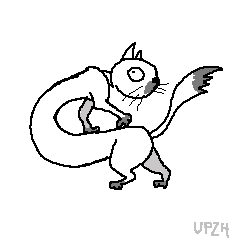 247x247, 12 Kb / кошка, мёбиус