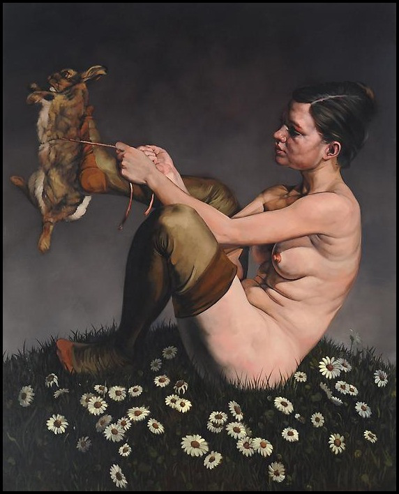 572x708, 102 Kb / кролик, удавка, девка, чулки, рисунок