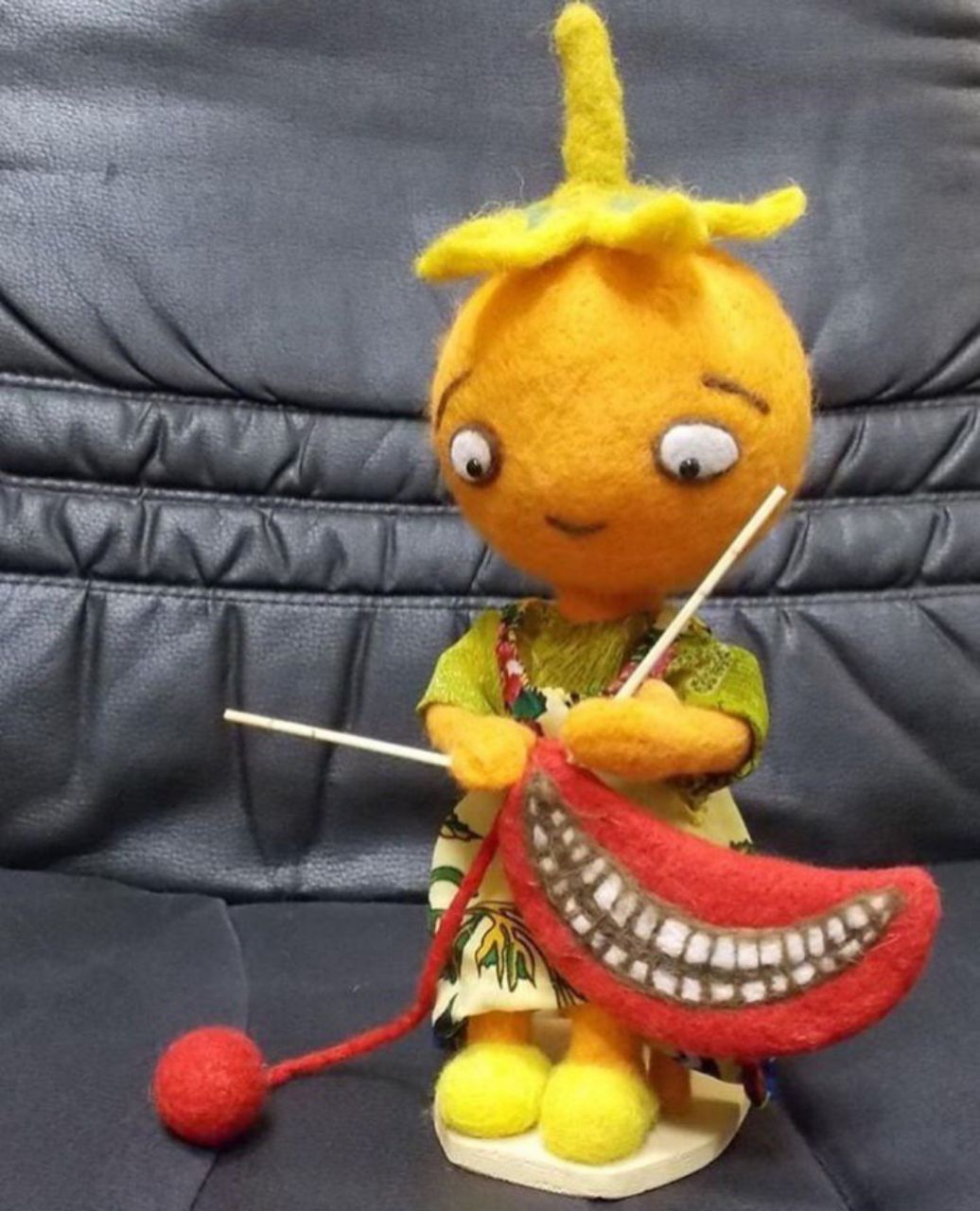 1036x1280, 149 Kb / Хурма, вяжет, рот, валяние, игрушка