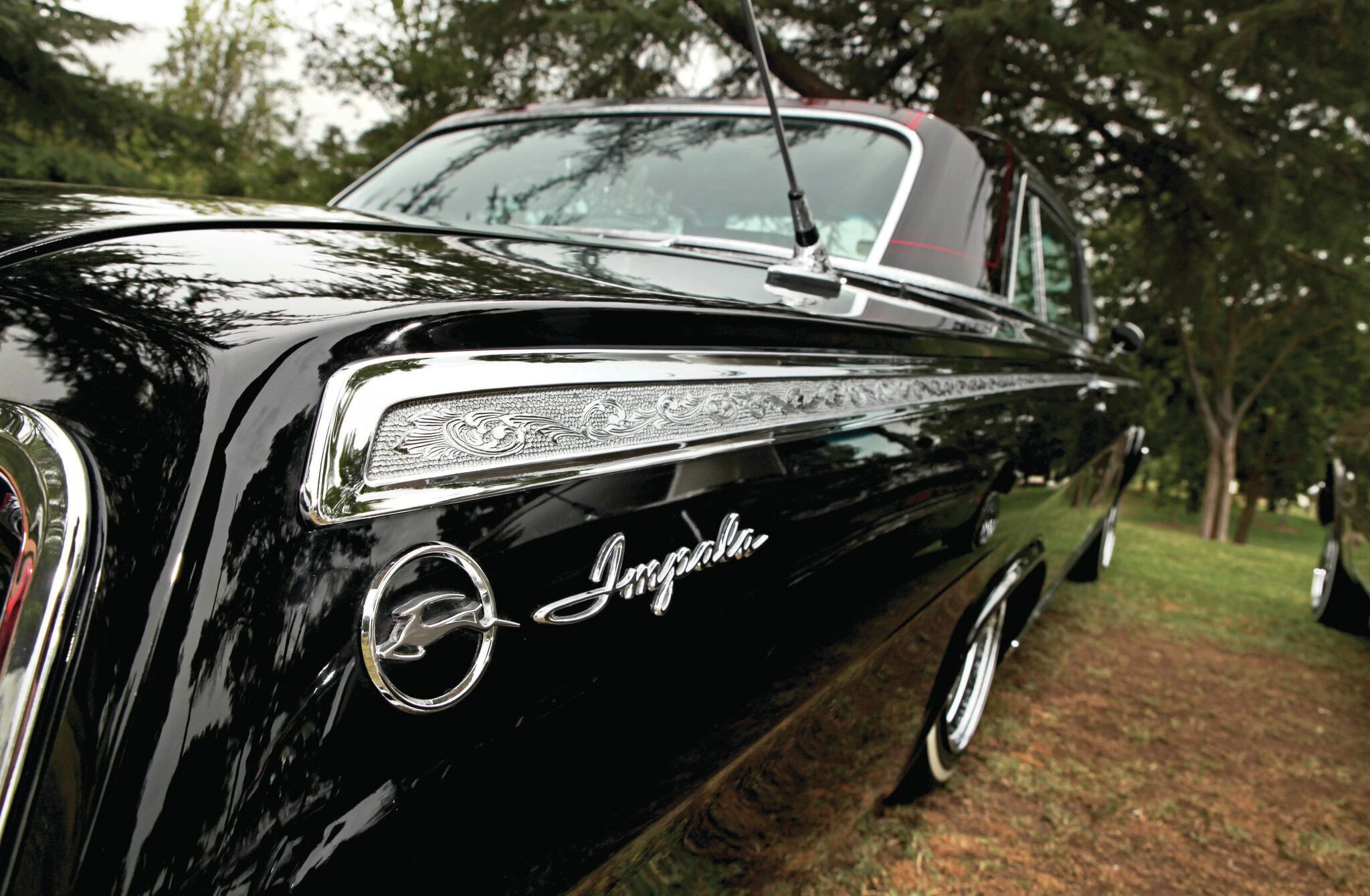 2048x1340, 416 Kb / автомобиль, классика, ретро, антенна, шевроле, импала