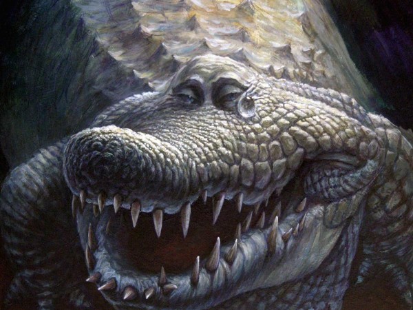 600x450, 87 Kb / крокодил, слезы