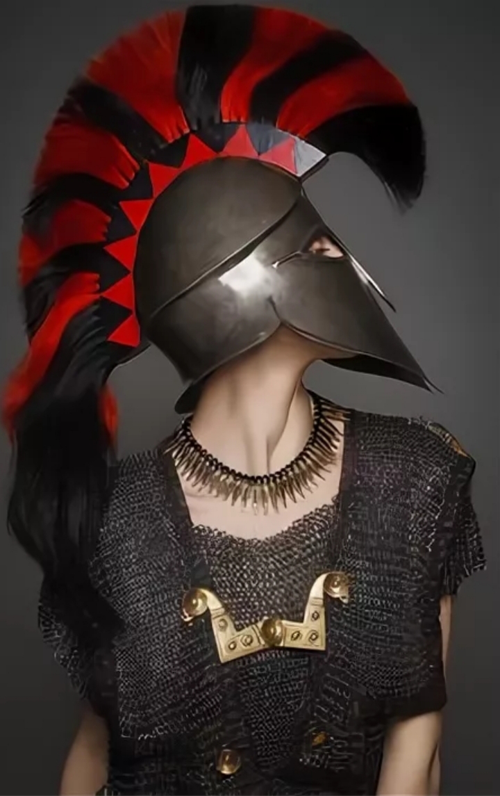 720x1145, 330 Kb / шлем, ирокез, украшения