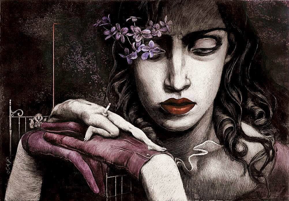 1002x700, 156 Kb / рисунок, мужчина, женщина, хуй