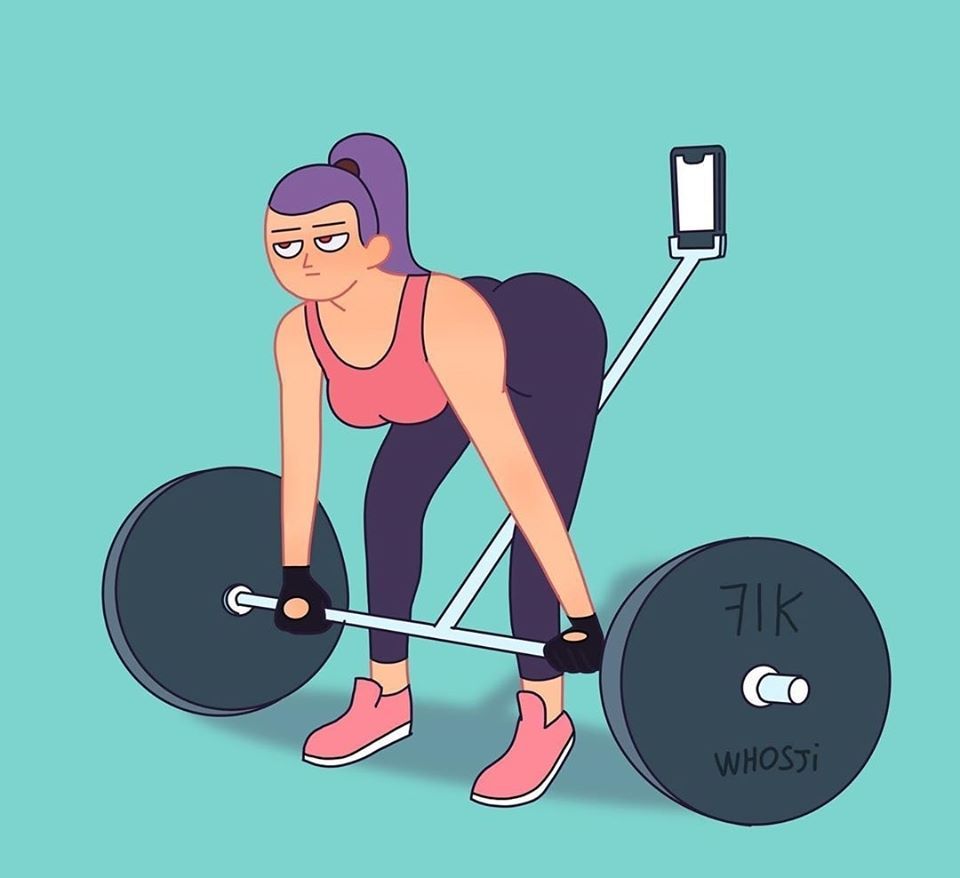 960x878, 47 Kb / штанга, спорт, селфи, телефон, фитнес, фитоняшка