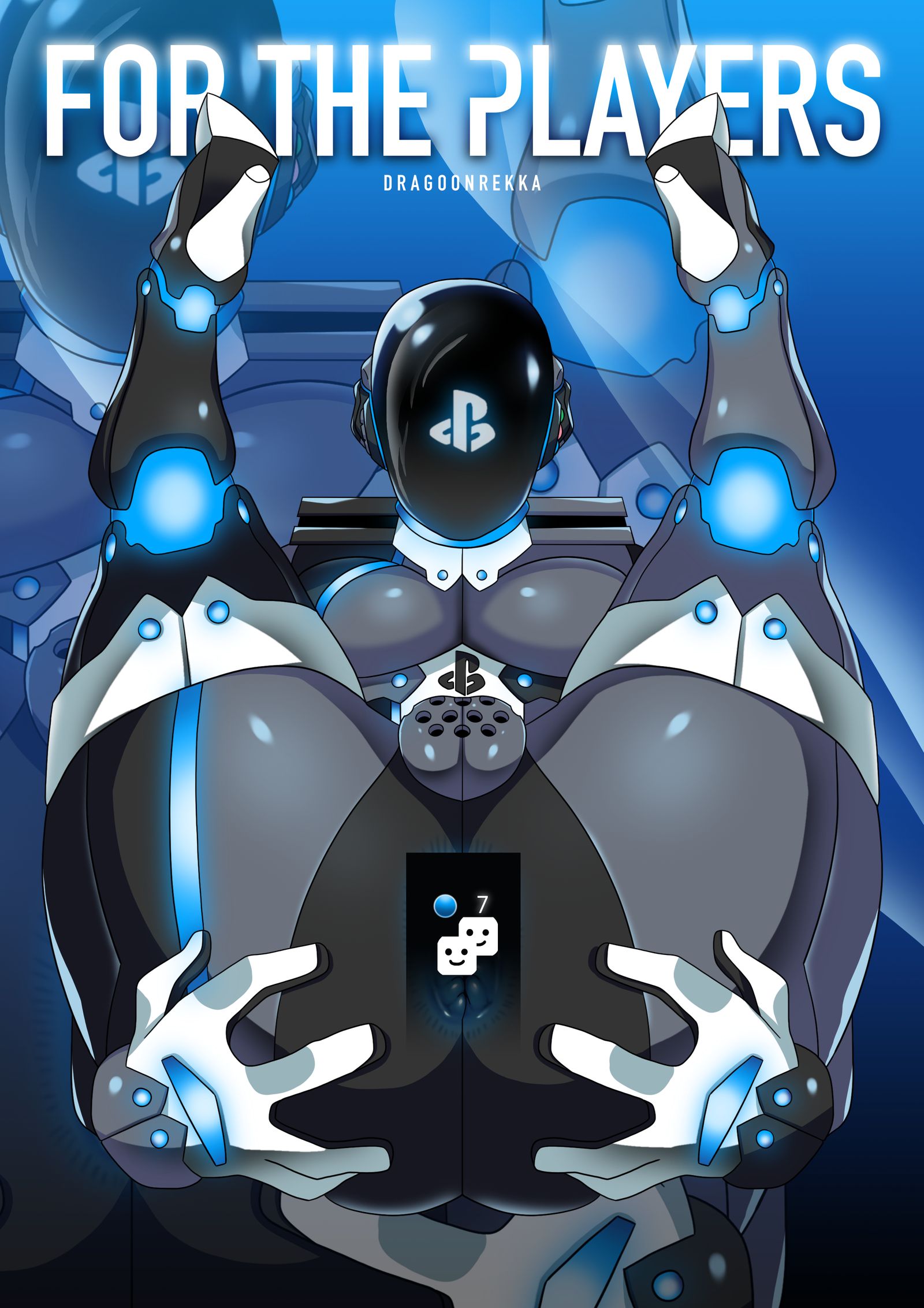 1600x2264, 313 Kb / dragoon_rekka, робот, Sony, PS, игры