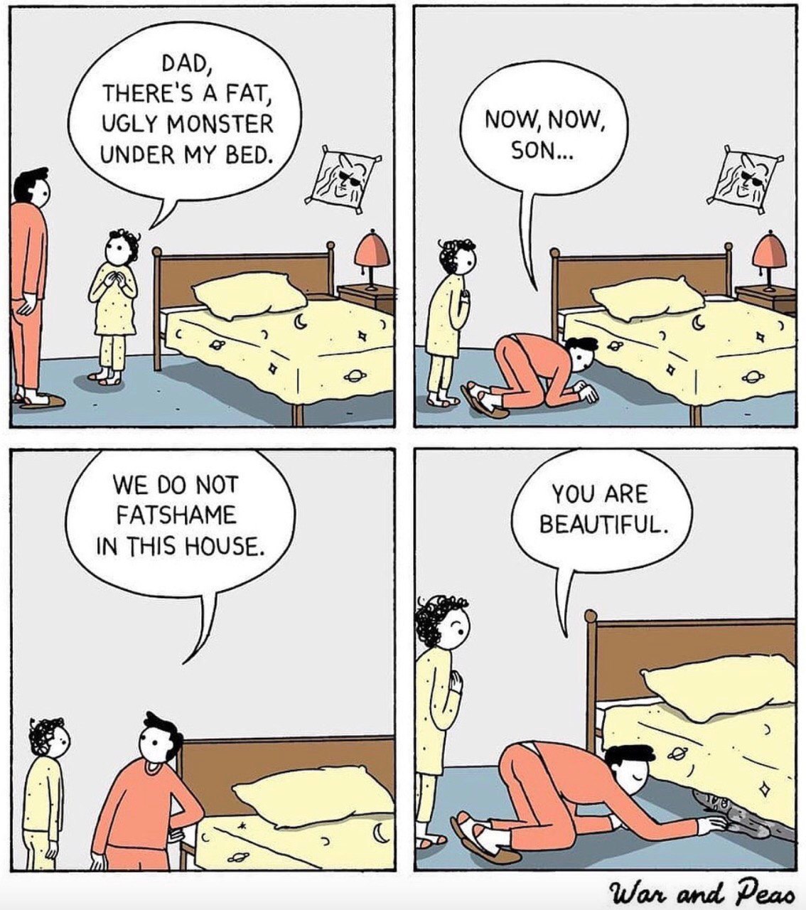 1134x1280, 259 Kb / монстр, толстый, красивый, кровать, фэтшейминг