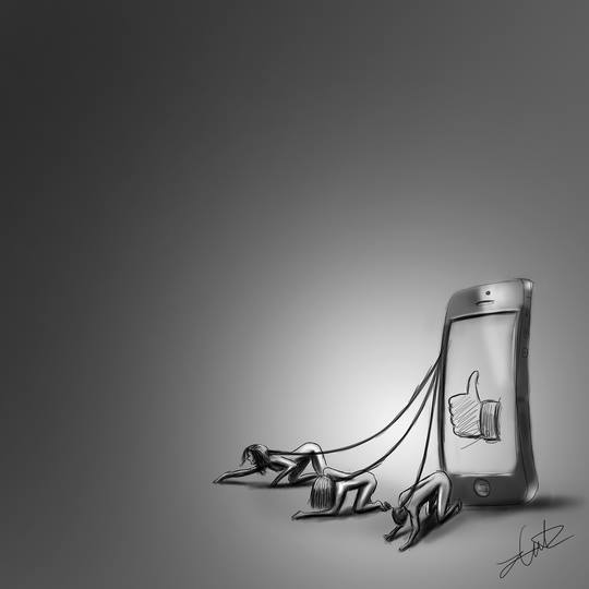 540x540, 14 Kb / Dennis Gatz, телефон, поводок