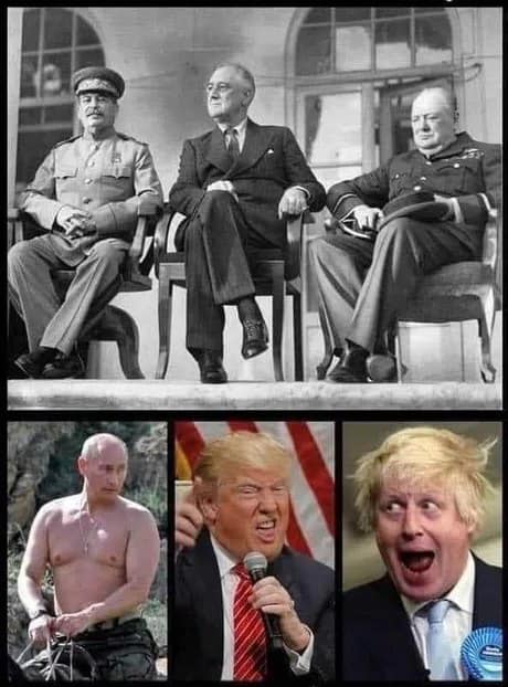 460x622, 40 Kb / лидеры стран, Великобритания, США, Россия, СССР