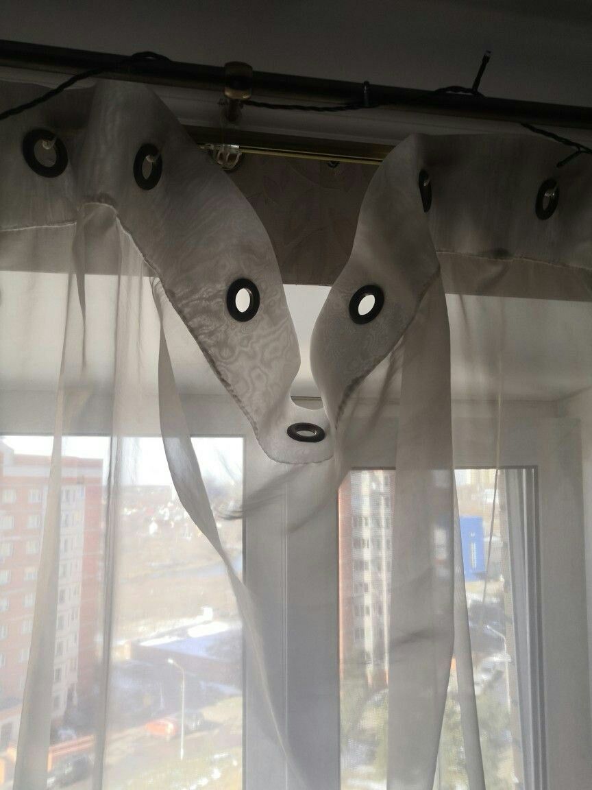 864x1152, 98 Kb / штора, морда, парейдолия