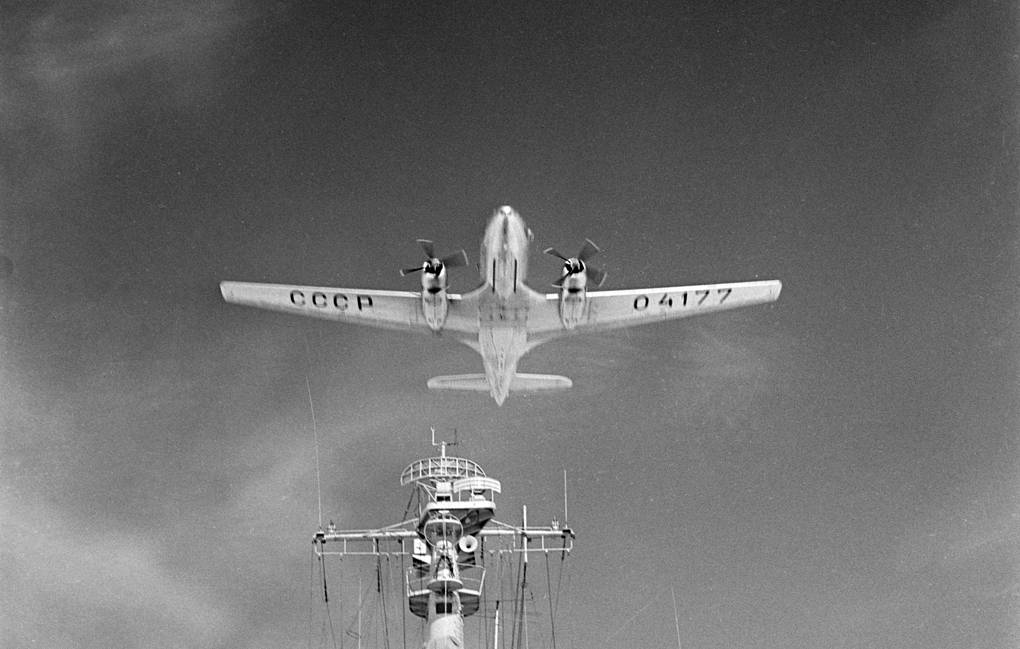 1020x649, 75 Kb / ч/б, ИЛ-14, самолёт, СССР, Советская Атлантида, высокоразвитая цивилизация