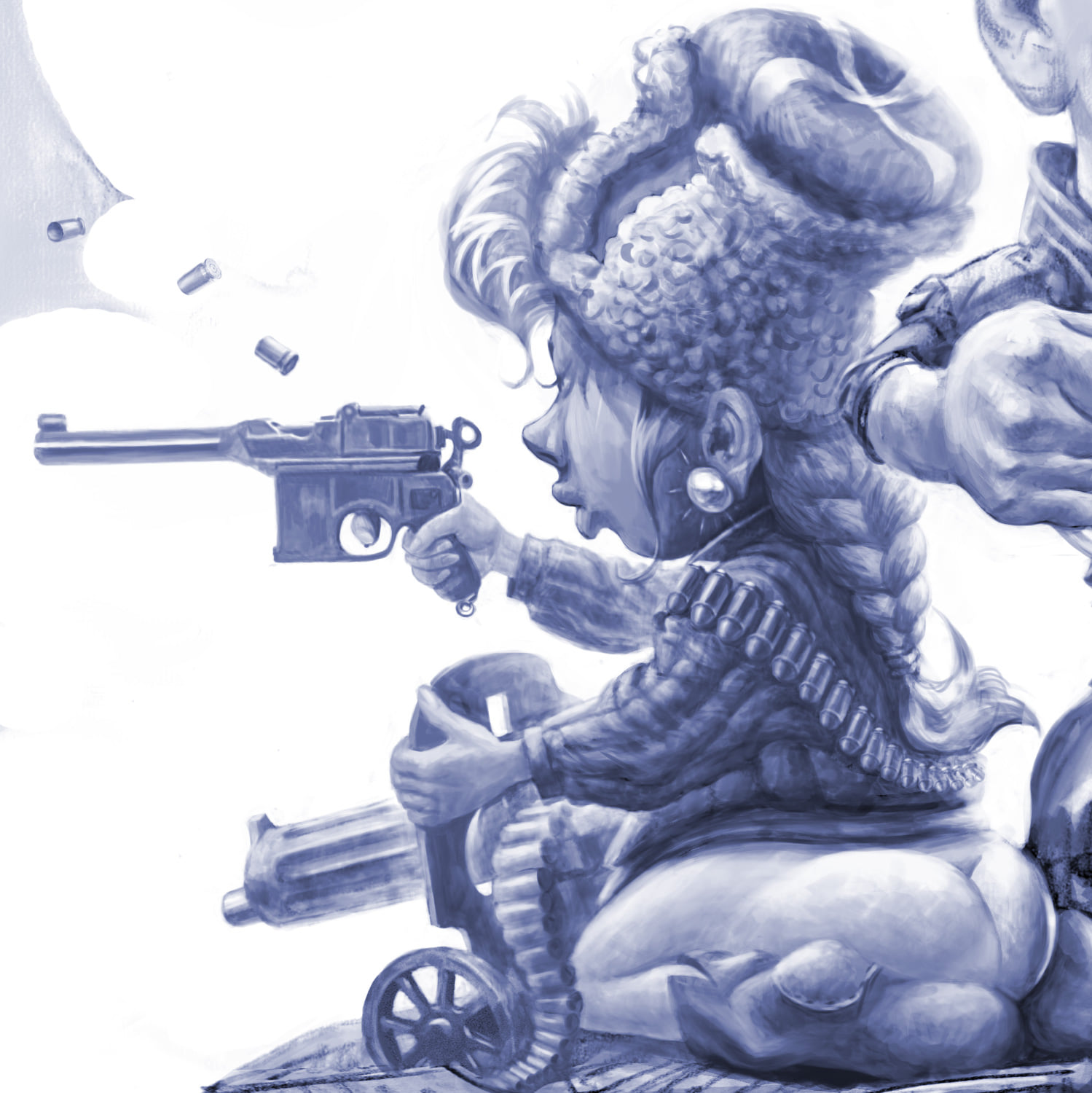 1499x1500, 268 Kb / Анка, пулемёт, маузер, Юрий Карпович