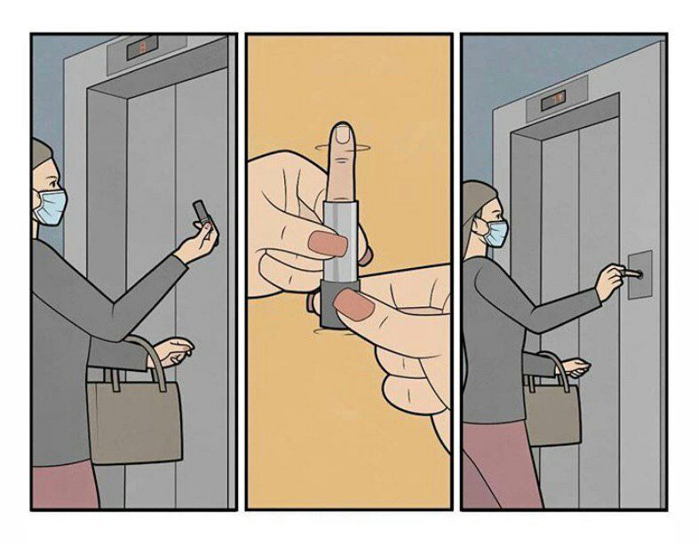 786x614, 72 Kb / маска, палец, лифт